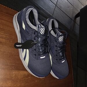 Reebok Men's Navy Athletic Sneakers